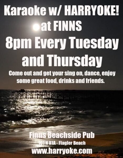 Karaoke at Finn's Beachside Pub