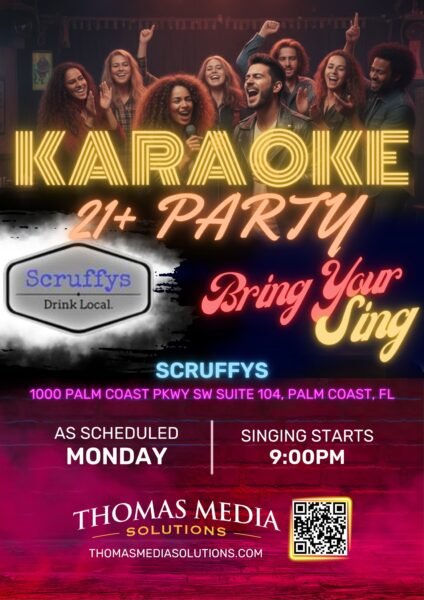 Karaoke at Scruffy's